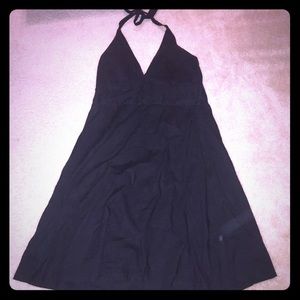 Black H&M halter dress size 10